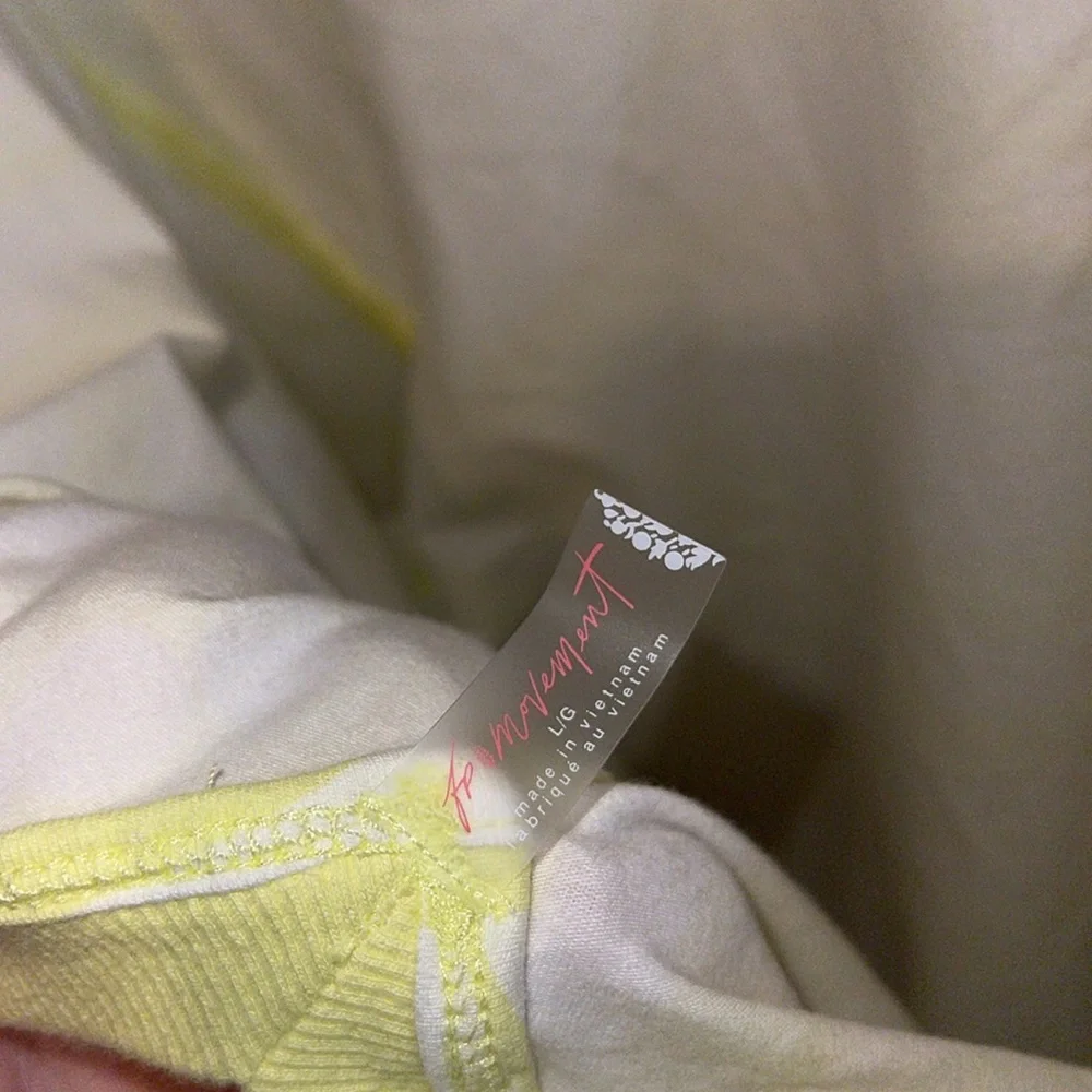 Free People Yellow and White Jumpsuit - Picture 5 of 6